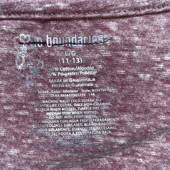 Two No Boundaries V-Neck T-Shirts (Juniors LL - Picture 3 of 9